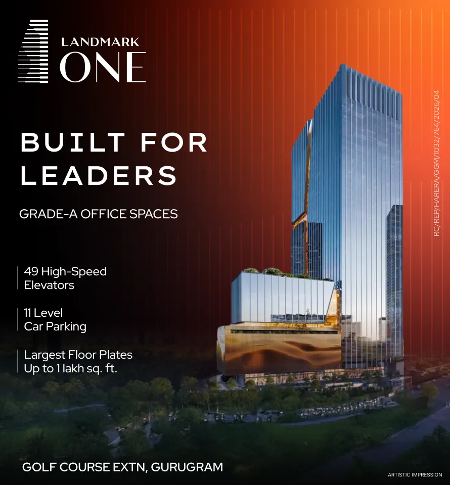 landmark one gurugram commercial real estate mobile